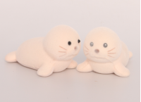 Underwater Flocked Series: Seal